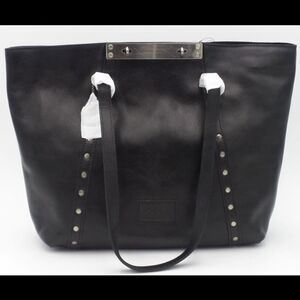 Patricia Nash Leather Tote Benvenuto Black